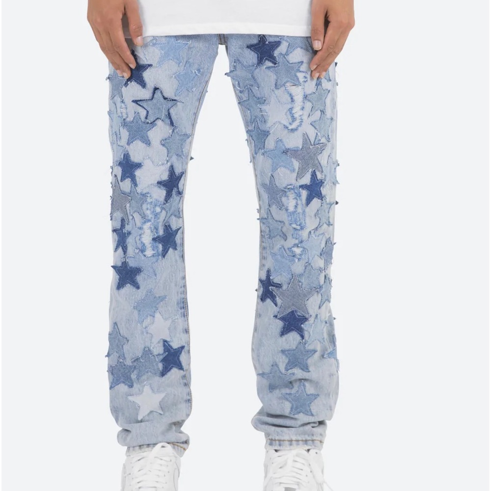 NWT Men’s mnml D271 Star Straight Denim Size 32